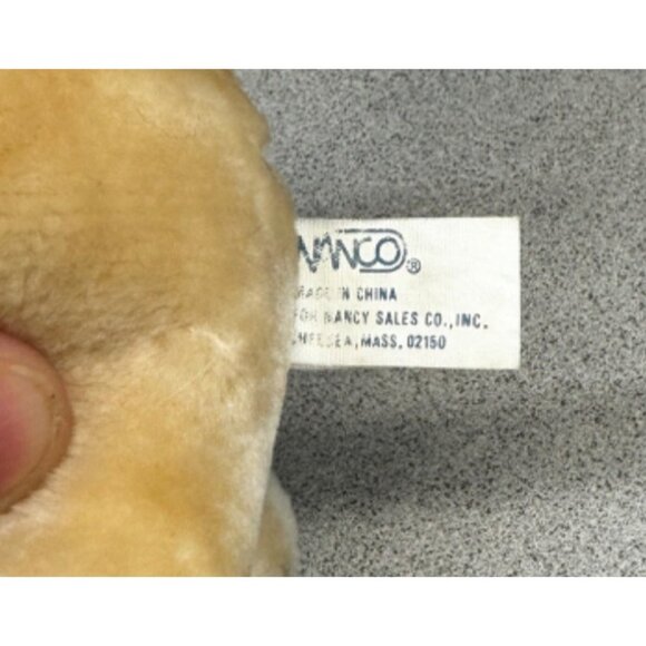 Vintage Nanco 9" Laying Plush Lion Cat Stuffed Animal Toy King of the Jungle - Picture 5 of 7